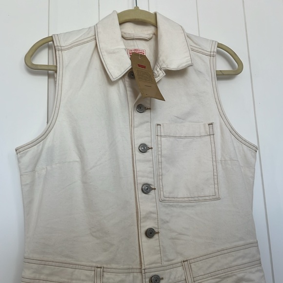 Levi’s off white jumper size medium NWT - Picture 5 of 12